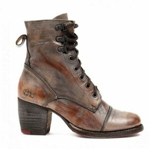 Bed Stu Judgement Ankle Boots Leather Brown Size 6